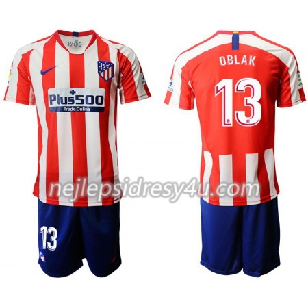Fotbalový Dres Atlético Madrid OBLAK 13 Dětské Domácí 2019/20